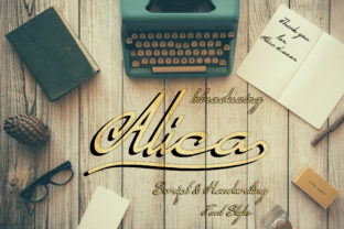 Alica: Where Calm Meets Character in Handwritten Typography