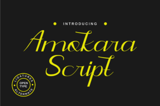 Amokara Script: Handwritten Charm That Feels Like It Was Written Just for You