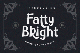 Discover Fatty Bright: The Whimsical Handwritten Font That Adds Joy to Every Design