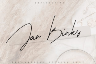 Jar Binks: A Bold, Friendly Handwritten Font