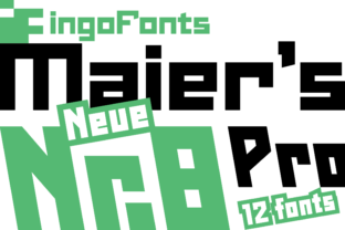 Maier’s Neue Nr. 8: The Precision Sans Serif Built for Clarity, Craft, and Modern Design
