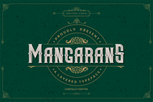 Mangarans: Vintage Font with Stunning Letters