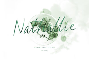 Nathallie: A Light Handwritten Font with Bold Charm