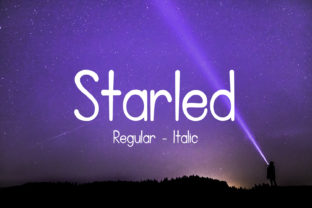 Starled: The Handwritten Font That Brings Warmth, Personality, and Authenticity to Your Designs
