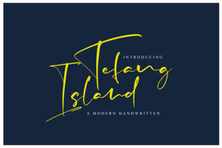 Tefang Island: A Handwritten Font with Soul